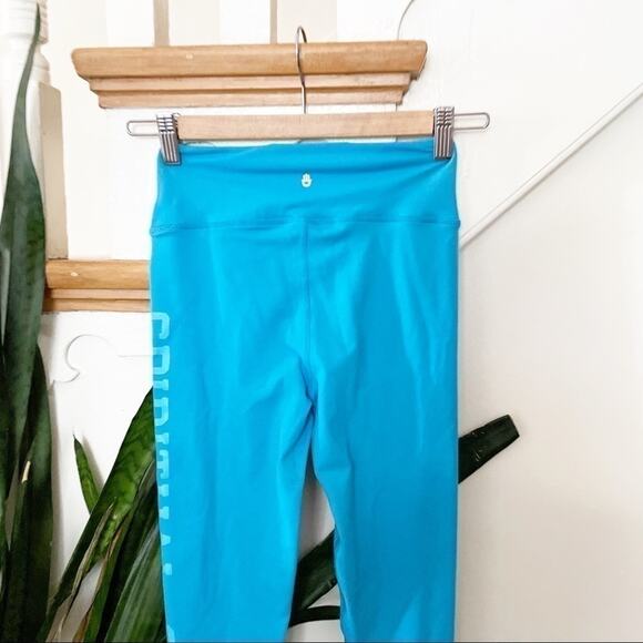 Spiritual Gangster light blue high waist leggings - Picture 4 of 7